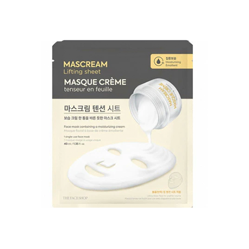 DEEPLY MOISTURIZING MASCREAM LIFTING SHEET MASK