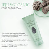 JEJU VOLCANIC LAVA DEEP PORE CLEANSING FOAM SCRUB
