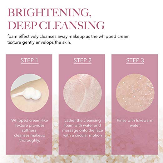 RICE WATER BRIGHT FOAMING CLEANSER-Kpop Beauty