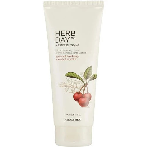 Herbday 365 Master Blending Facial Cleansing Cream Acerola and Blueberry