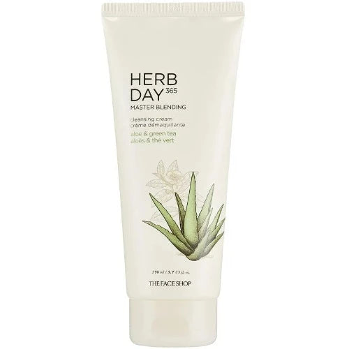 HERBDAY 365 MASTER BLENDING FACIAL CLEANSING CREAM ALOE&GREENTEA(GZ)