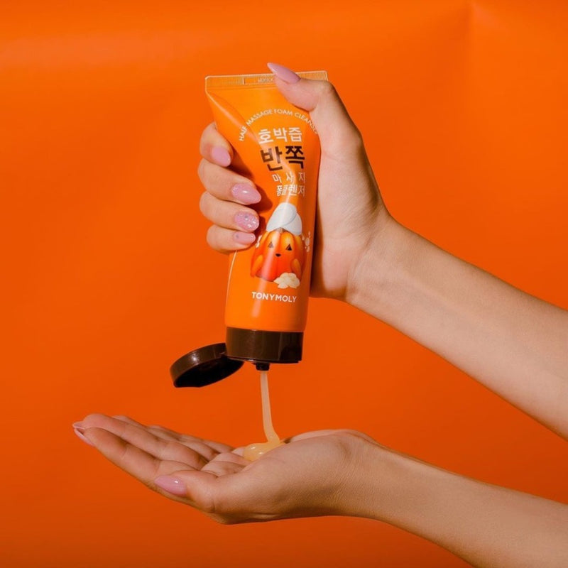 PUMPKIN JUICE HALF MASSAGE FOAM CLEANSER