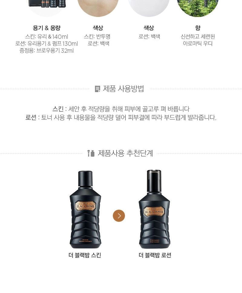 The Black Bomb Special Set For Men