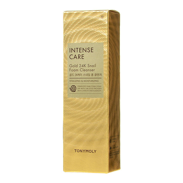 Intense Care Gold 24k Snail Foam Cleanser - 150ml-Kpop Beauty