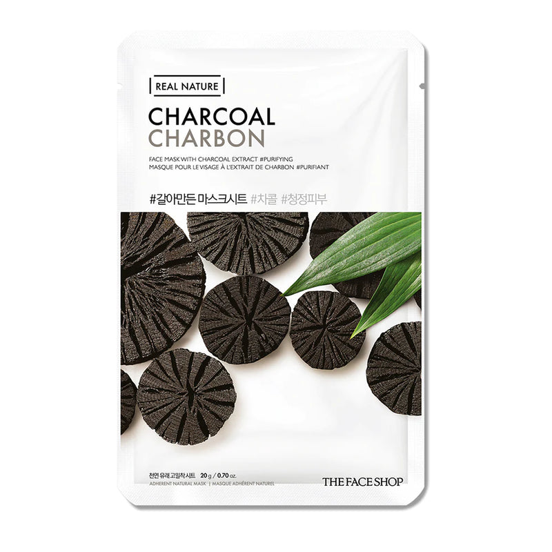 Real Nature Face Mask | Charcoal