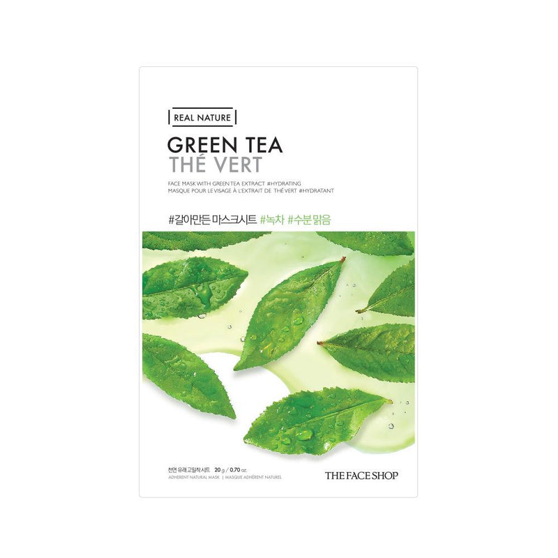 REAL NATURE MASK SHEET  | GREEN TEA