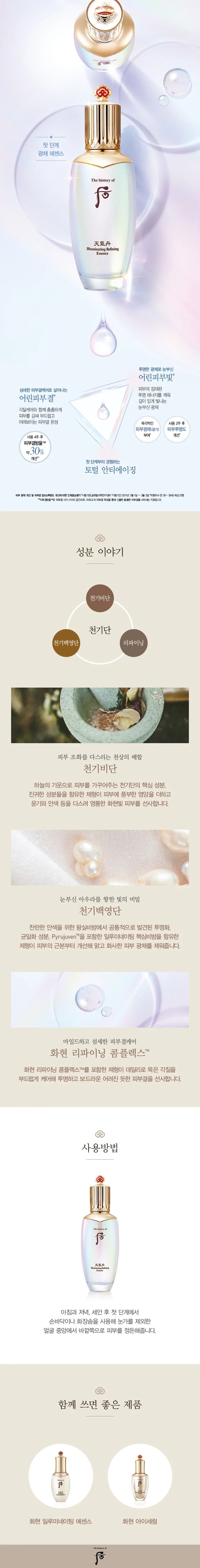 WHOO CHEONGIDAN ILLUMINATING REFINING ESSENCE SET