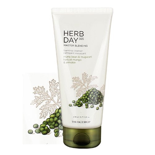 HERB DAY 365 Foaming Cleanser | MUNG BEANS