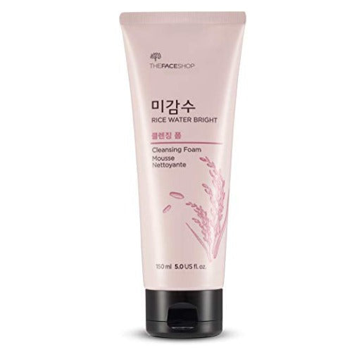 RICE WATER BRIGHT FOAMING CLEANSER-Kpop Beauty