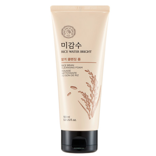 RICE WATER BRIGHT RICE BRAN FOAMING CLEANSER-Kpop Beauty