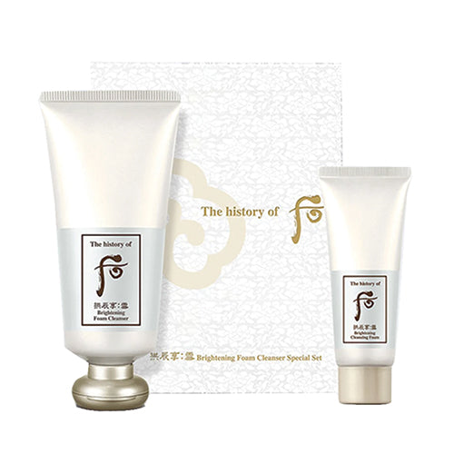 Gongjinhyang Seol Brightening Foam Cleanser Set