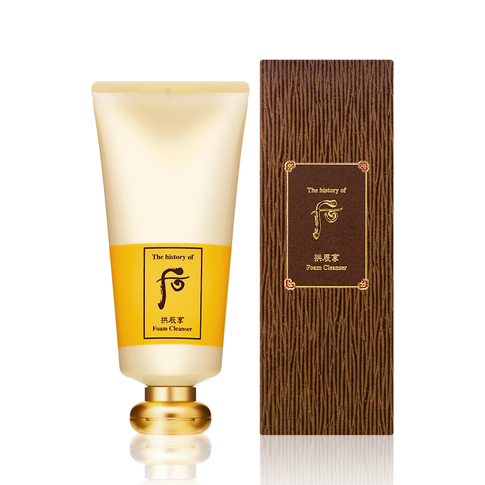 Whoo Gongjinhyang Foam Cleanser-Kpop Beauty